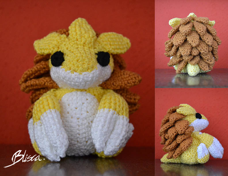 Crochet Sandslash by Blisca