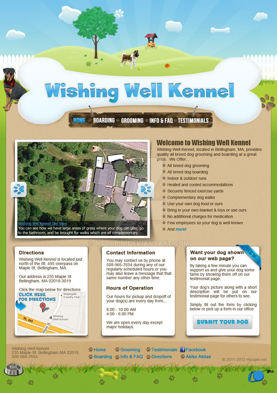 Dog Kennel Website
