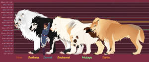 A to Z Tokotas Pack Height Chart by AmaranthineRain A to Z Tokotas Pack Height Chart by AmaranthineRain