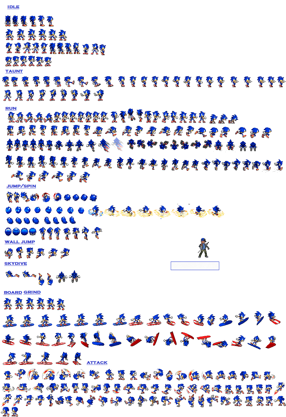 A modern sonic based sheet unfinished by Laijee227 on DeviantArt