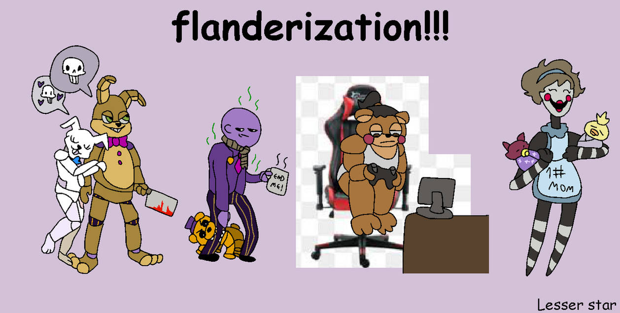 FNAF characters but Flanderization happened by freddyfazzbearpizza on ...