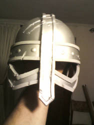 casco skyrim en contruccion