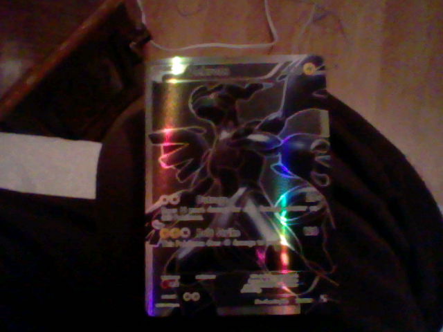 My zekrom card