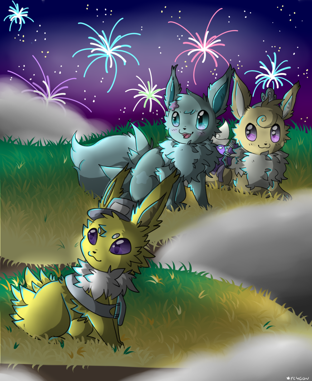 {CE} Fireworks! by TropicalFlygon