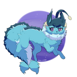 Abyssal Vaporeon by TropicalFlygon