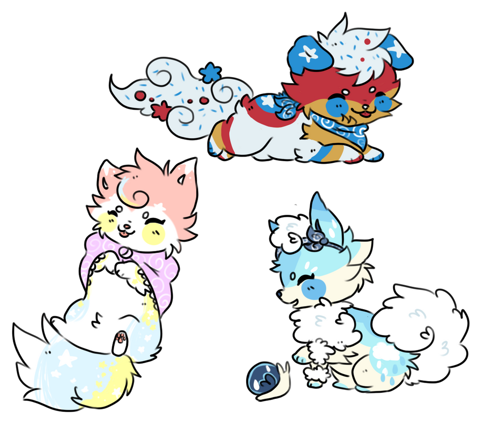 Soosh Chibi Commissions Batch 1 by TropicalFlygon