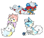 Soosh Chibi Commissions Batch 1 by TropicalFlygon