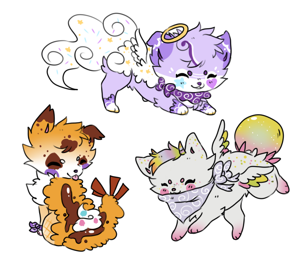 Soosh Chibi Commissions Batch 2 by TropicalFlygon