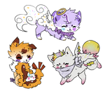 Soosh Chibi Commissions Batch 2 by TropicalFlygon