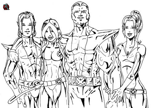 X-MEN Evolution NC-R-C-SC by joshdancato