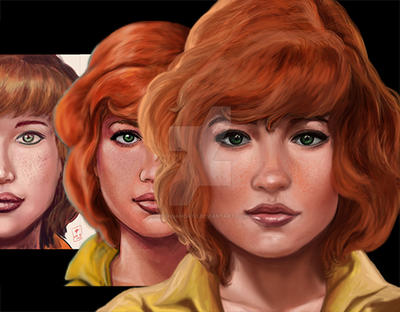 April O'Neil 2021 Portrait by joshdancato on DeviantArt