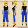 Android 18 Model Sheet