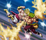 Broly vs. Broly 2022 by joshdancato