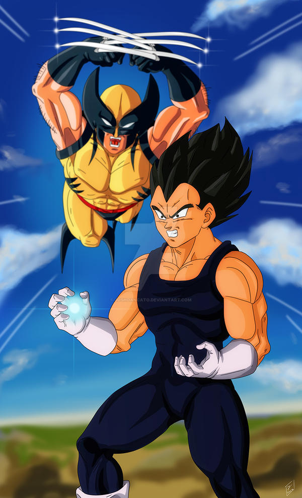 Dragon Ball Z Vegeta vs Wolverine 5B/12 by joshdancato on DeviantArt