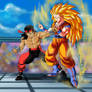 Dragon Ball Z vs Mortal Kombat Liu vs Goku 6/12