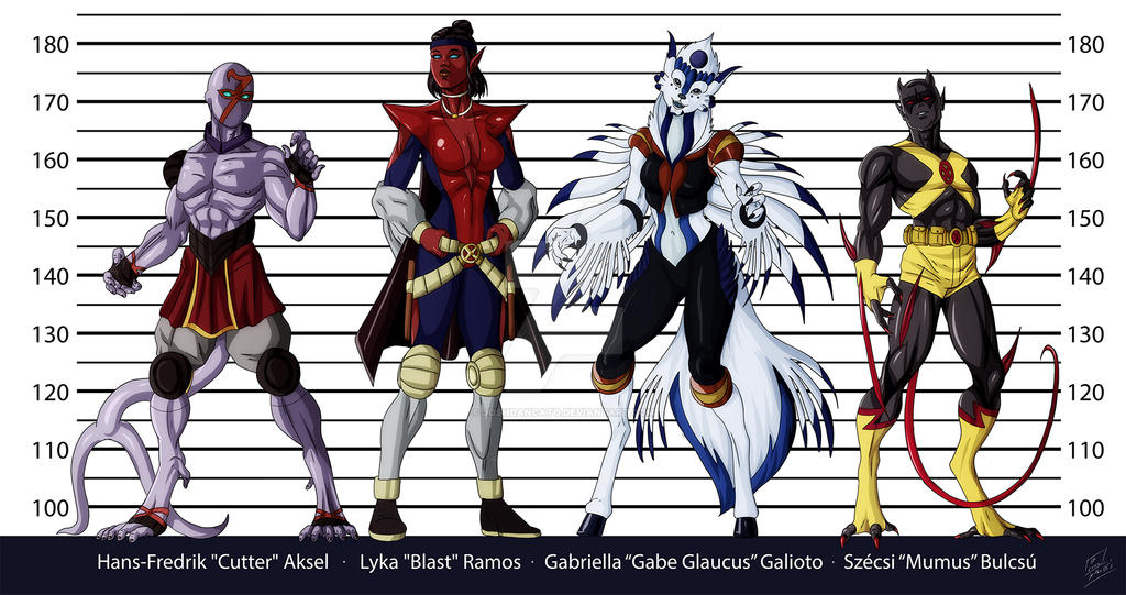 X-Men Original Characters by joshdancato on DeviantArt