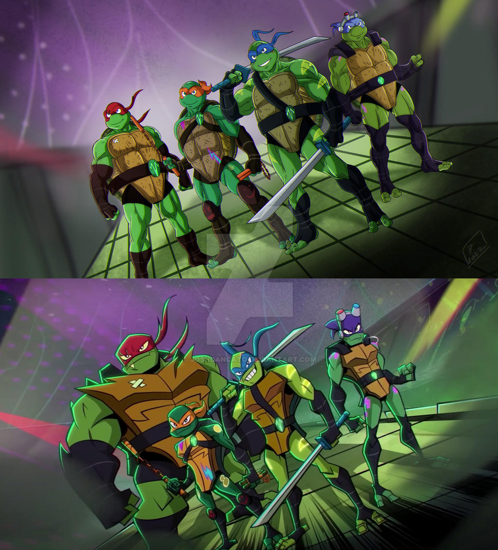 Rise of the Teenage Mutant Ninja Turtles Redraw by joshdancato on ...