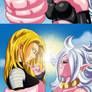 Android 18 vs Android 21 Part 3 v1-v4