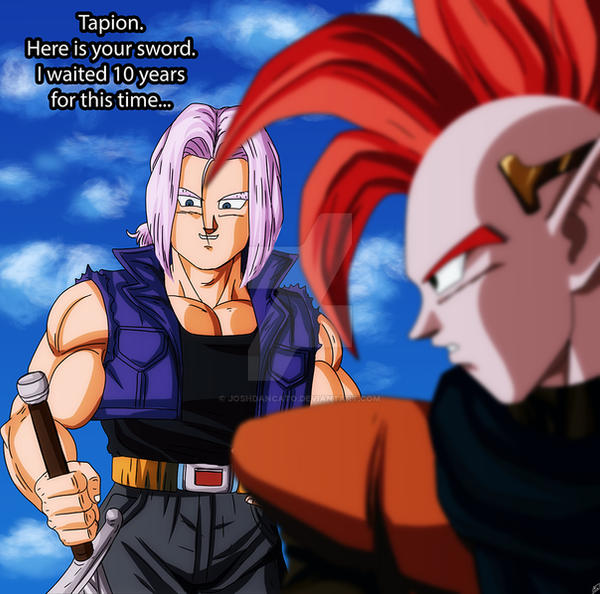 Trunks Tapion DBZ Trunks and Tapion renunion by joshdancato on DeviantArt