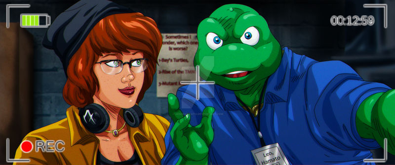 Mayhem Rottmnt Deviant TMNT Mutant Mayhem Screenshot Redraw by joshdancato on DeviantArt