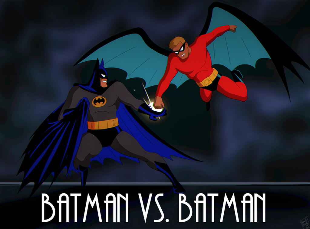Batbat Rival Batman VS Batman (Commission) by joshdancato on DeviantArt