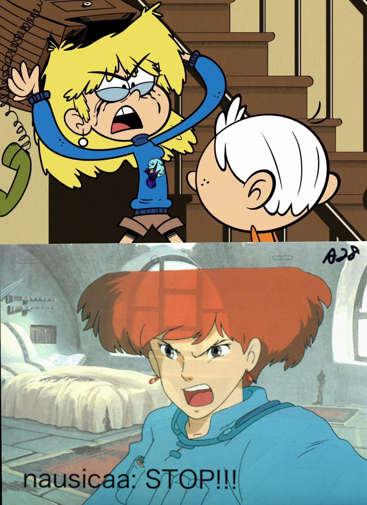 nausicaa Reaction to angry Lori