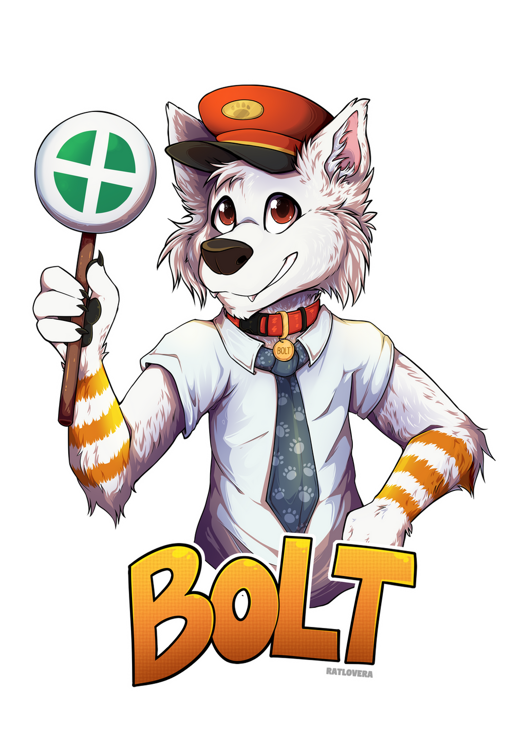 Deviantart Bolt Style Bolt Badge - 2022 art by Ratlovera on DeviantArt