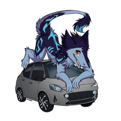 John the Sergal Sticker Design - 2023 art