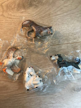 Complete collection of unopened Balto KFC figures