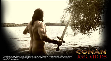 Conan at the lake