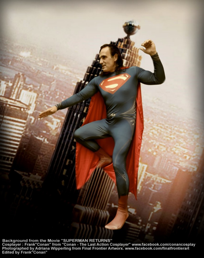 SUPERMAN OVER METROPOLIS