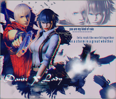 Dante and Lady Wallpaper.