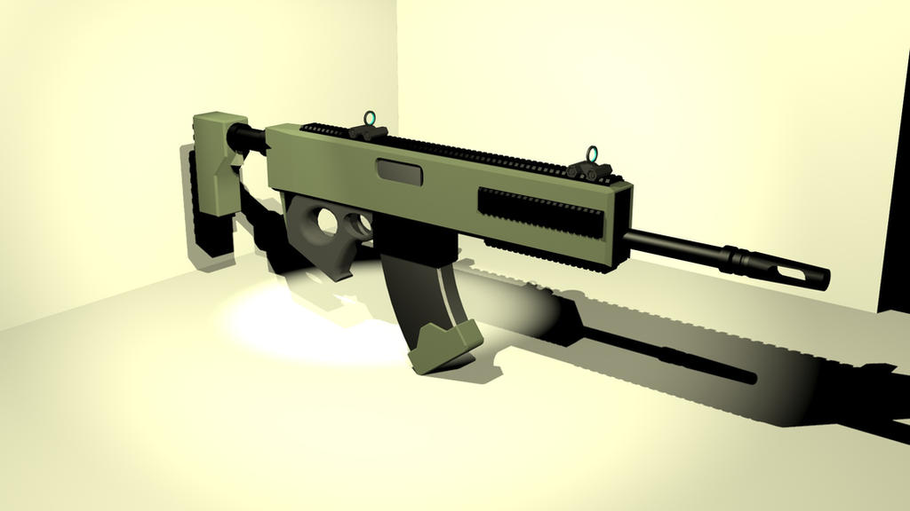 Animated Rifle Builds Rifle Render by tallguy on DeviantArt