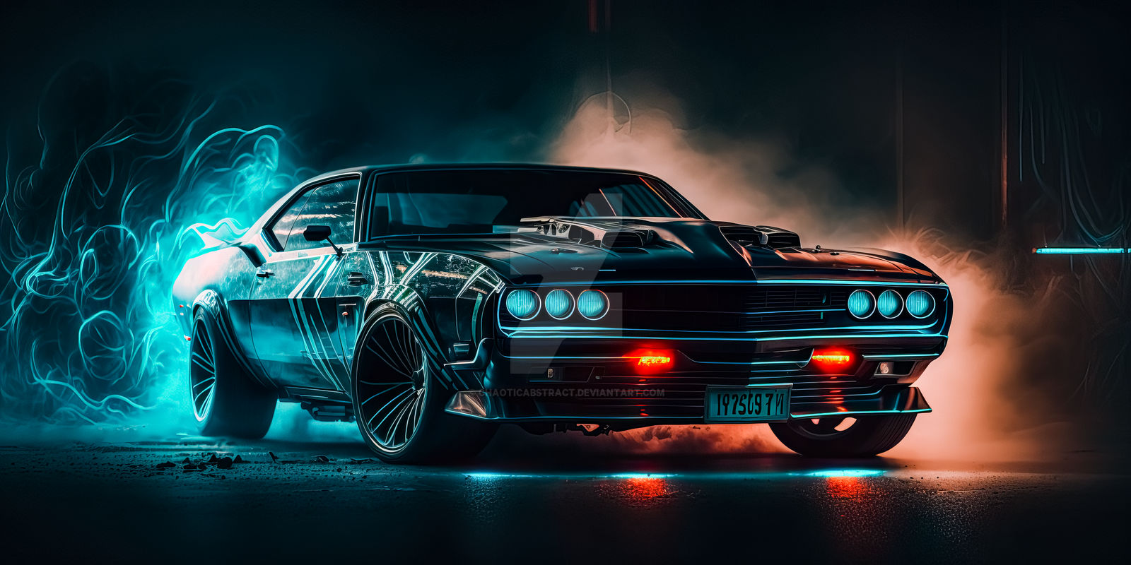 Muscle Car 11 by ChaoticAbstract on DeviantArt