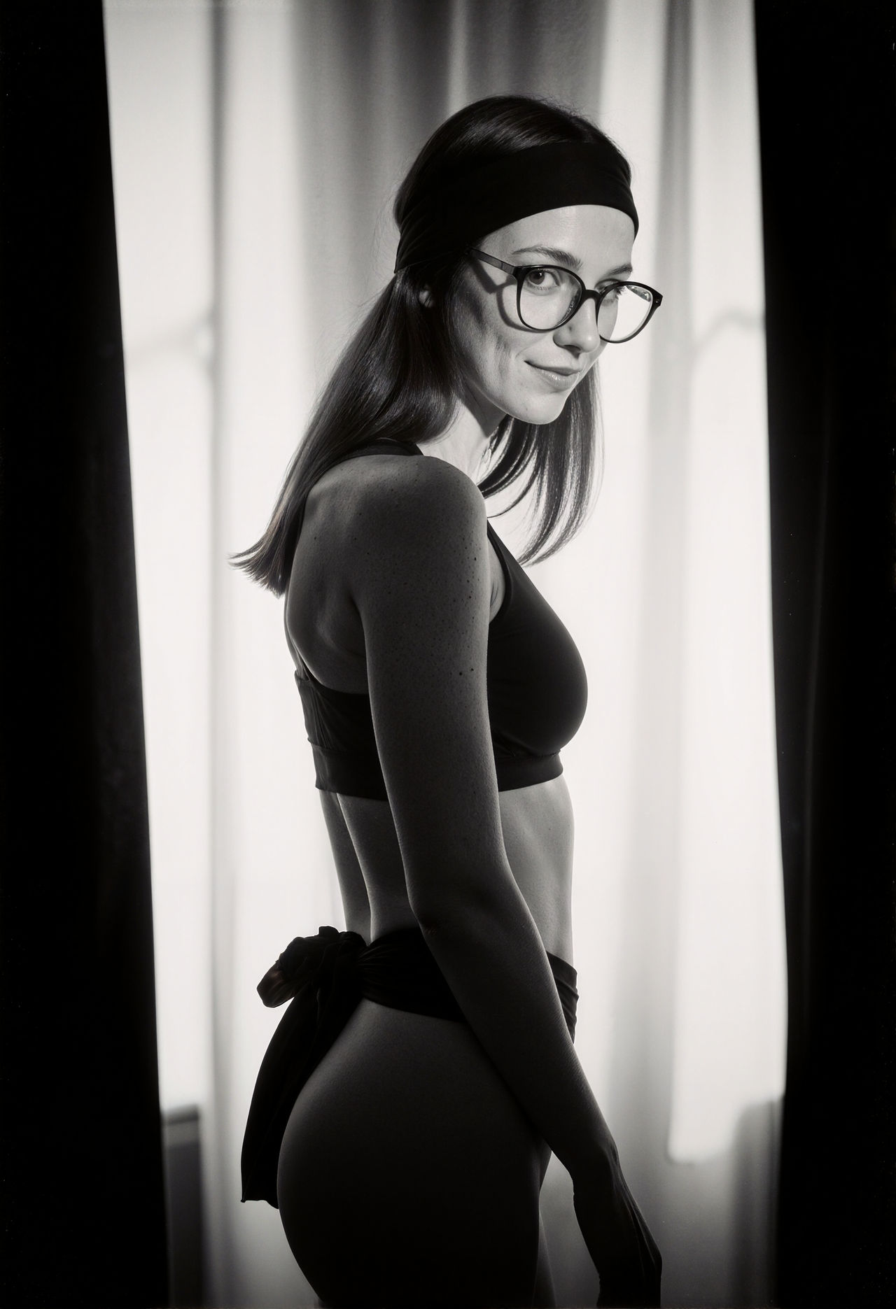 le boudoir (noir et blanc) 023