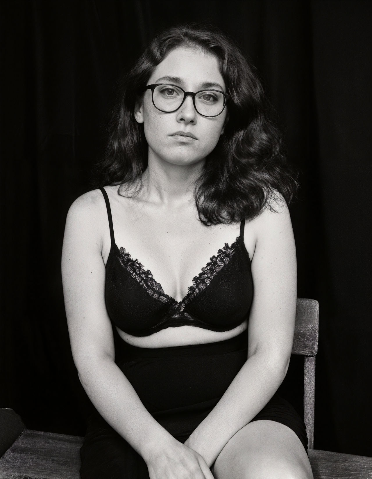 le boudoir (noir et blanc) 024