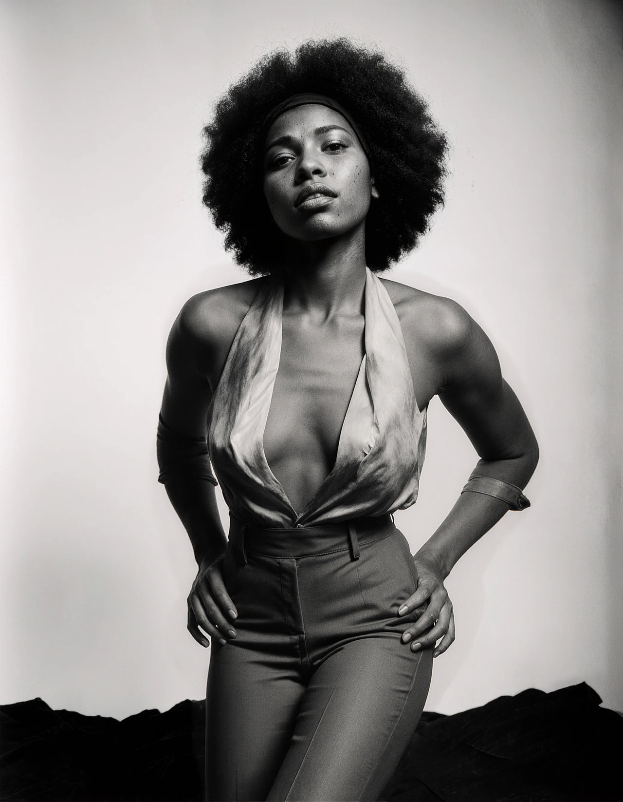 Le boudoir (noir et blanc) 026