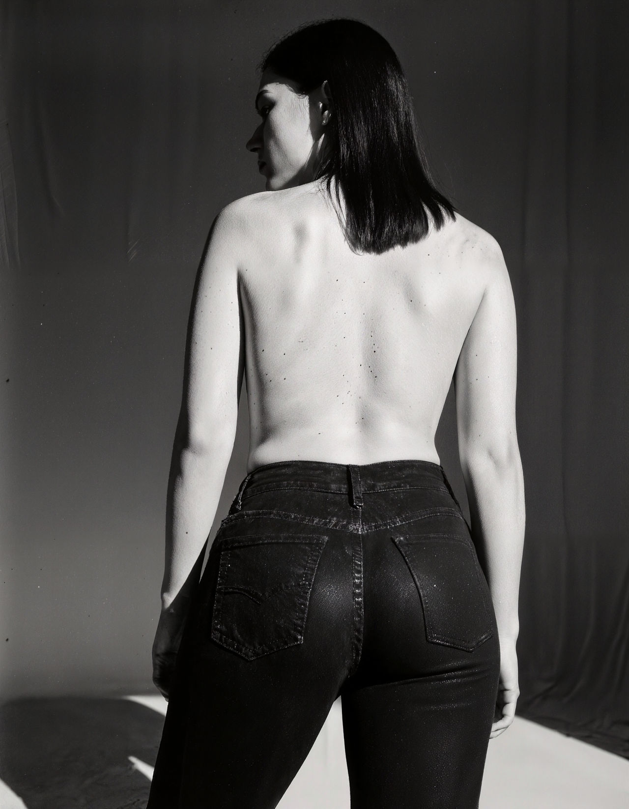 Le boudoir (noir et blanc) 028