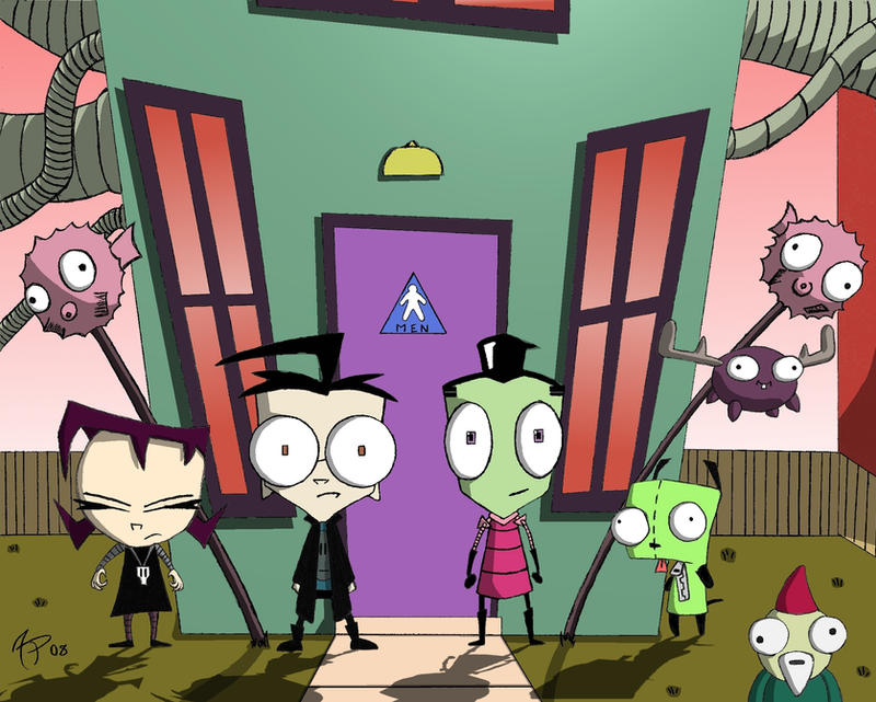 Invader Zim Cast Color