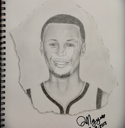 Stephen Curry Drawing by babyxdiem on DeviantArt