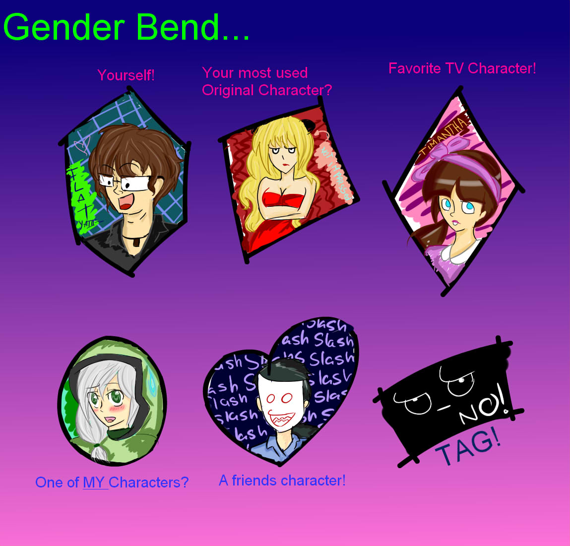 gender bend meme