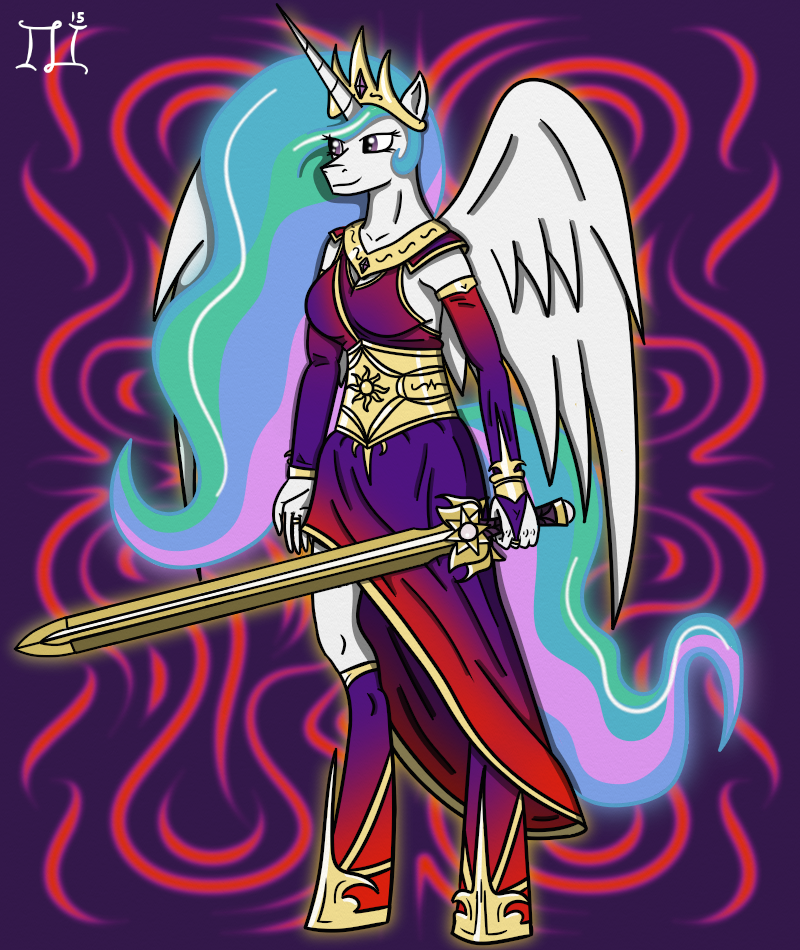 Anthro Celestia