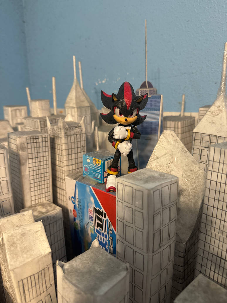 Shadow Stand Movie shadow stand on the building next the tower by Hector31298 on ...