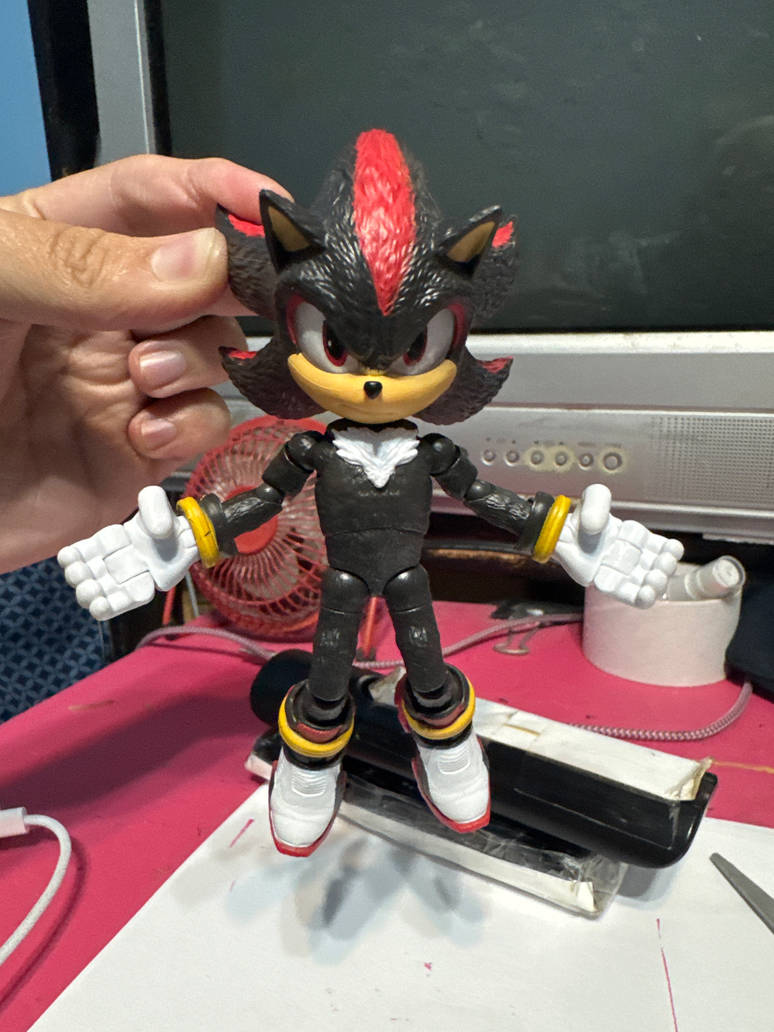 Movie shadow released and used a chaos blast by Hector31298 on DeviantArt
