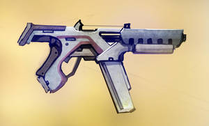 gun sketch