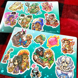 Hades SuperGiant Stickers part 2