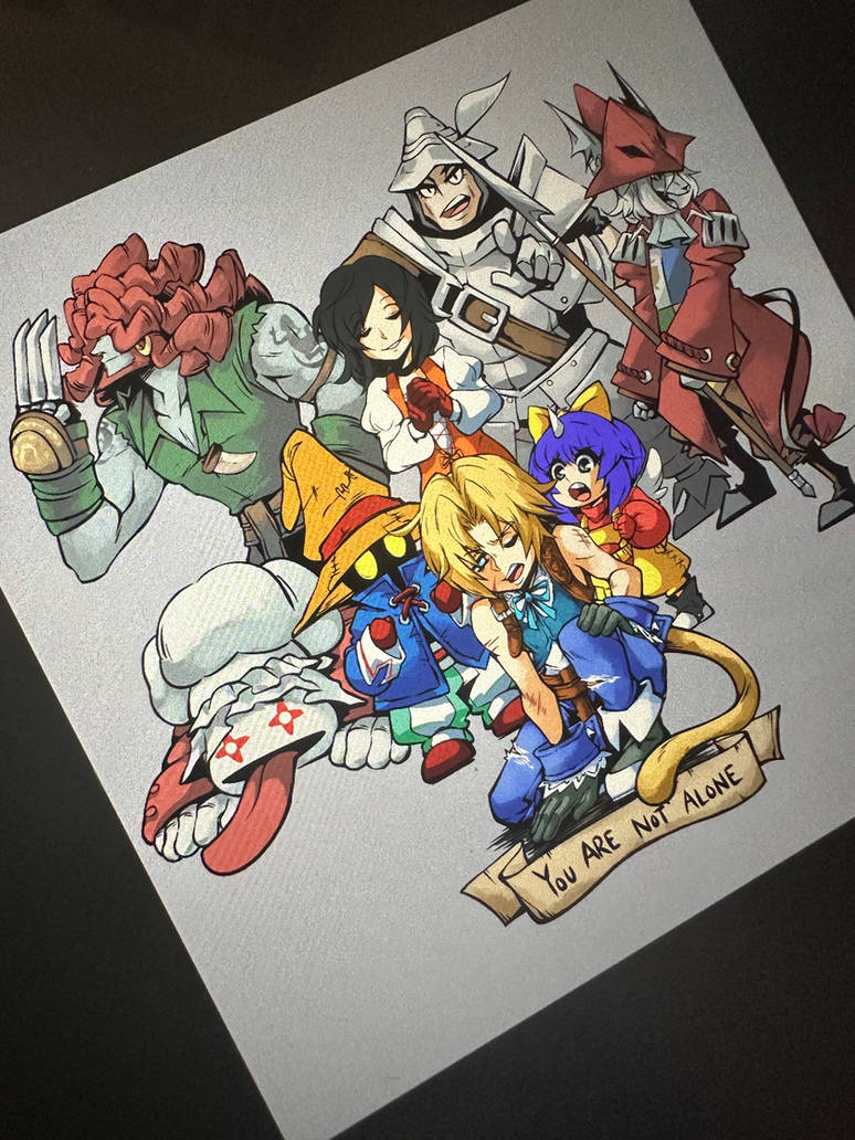 Pre Rendered Ffix I love FFIX by BluandRedWires on DeviantArt