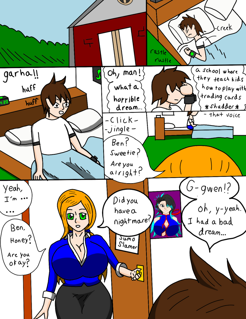 Ben 10 comic pg1 by EmperorEndrance on DeviantArt