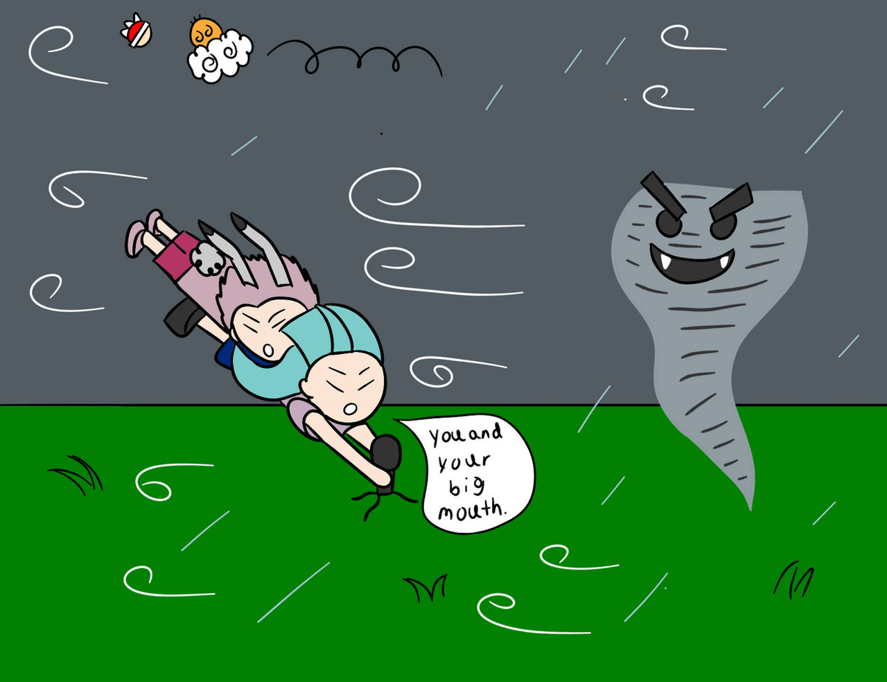 Weather Wind Spring Deviantart Then the Wind came by EmperorEndrance on DeviantArt