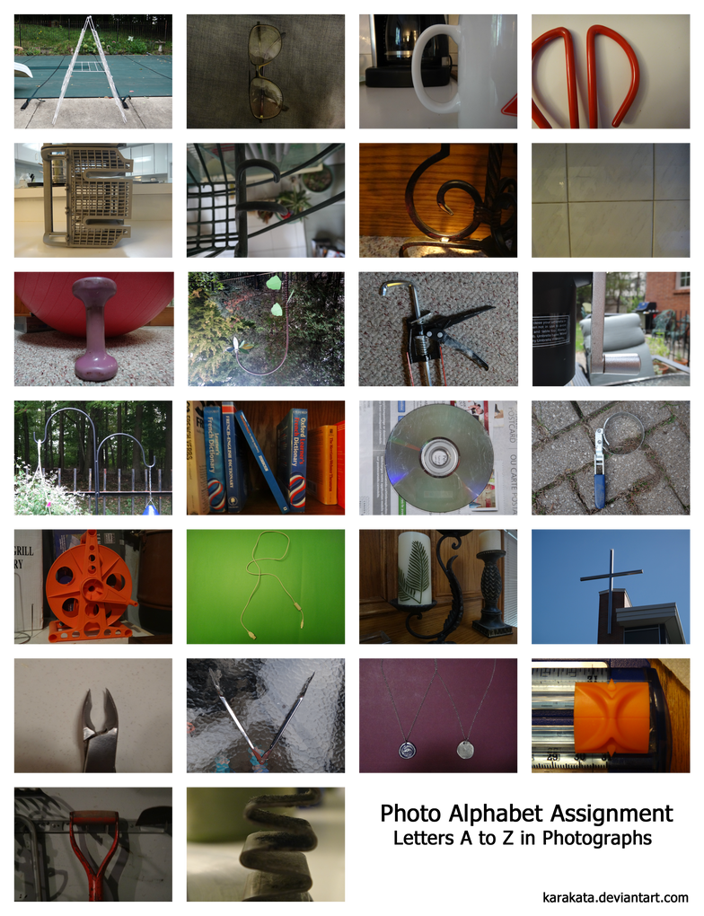 Alphabate Assignment Photo Alphabet Assignment by Karakata on DeviantArt
